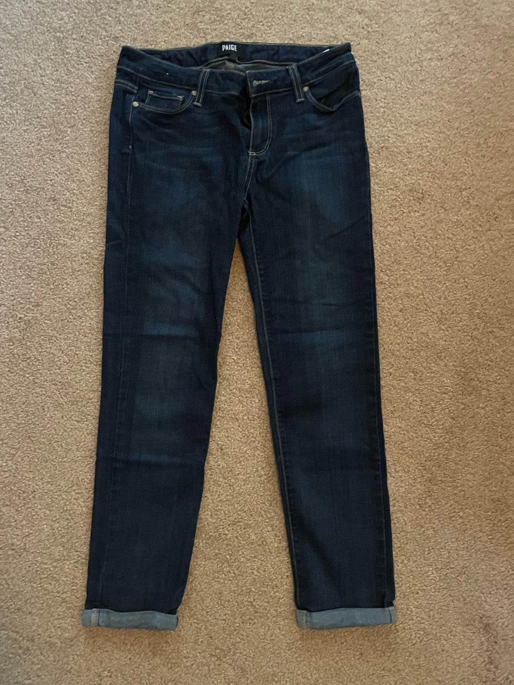 Paige Skyline Crop Jean size 28/27